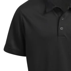 Adidas Performance Short Sleeve Polo Shirt Kids Svart Black Hot