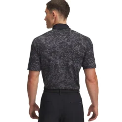 Under Armour Playoff 3.0 Printed Polo Black Castle (015) New