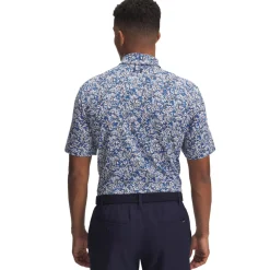 Under Armour Playoff 3.0 Printed Polo Blue Atlantis (402) Best