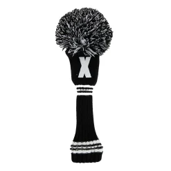 PRG PomPom Heacover Hybrid Svart Vit Svart/Vit Online