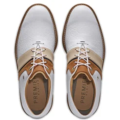 FootJoy Premiere Series Packard Lx White-Blue-Brown Clearance