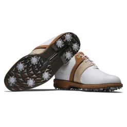 FootJoy Premiere Series Packard Lx White-Blue-Brown Clearance