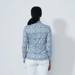Daily Sports Print Peached Half Neck Water-Leo Best