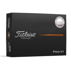 Titleist 25 Pro V1 Perf Align White-Pink New