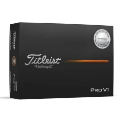 Titleist 25 Pro V1 Perf Align Vit White-Black Discount