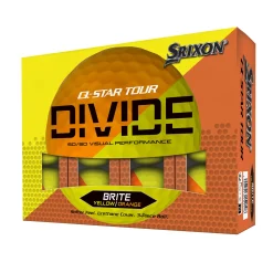 Srixon Q-Star Tour Divide Gul Orange Yellow/Orange Outlet