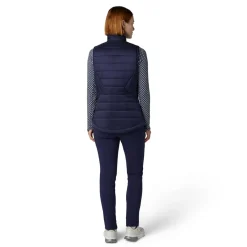Callaway Quilted Puffer Vest Blå Peacoat Best