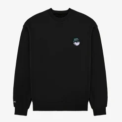 Malbon Golf Range Cooper Sweatshirt Svart Black Online