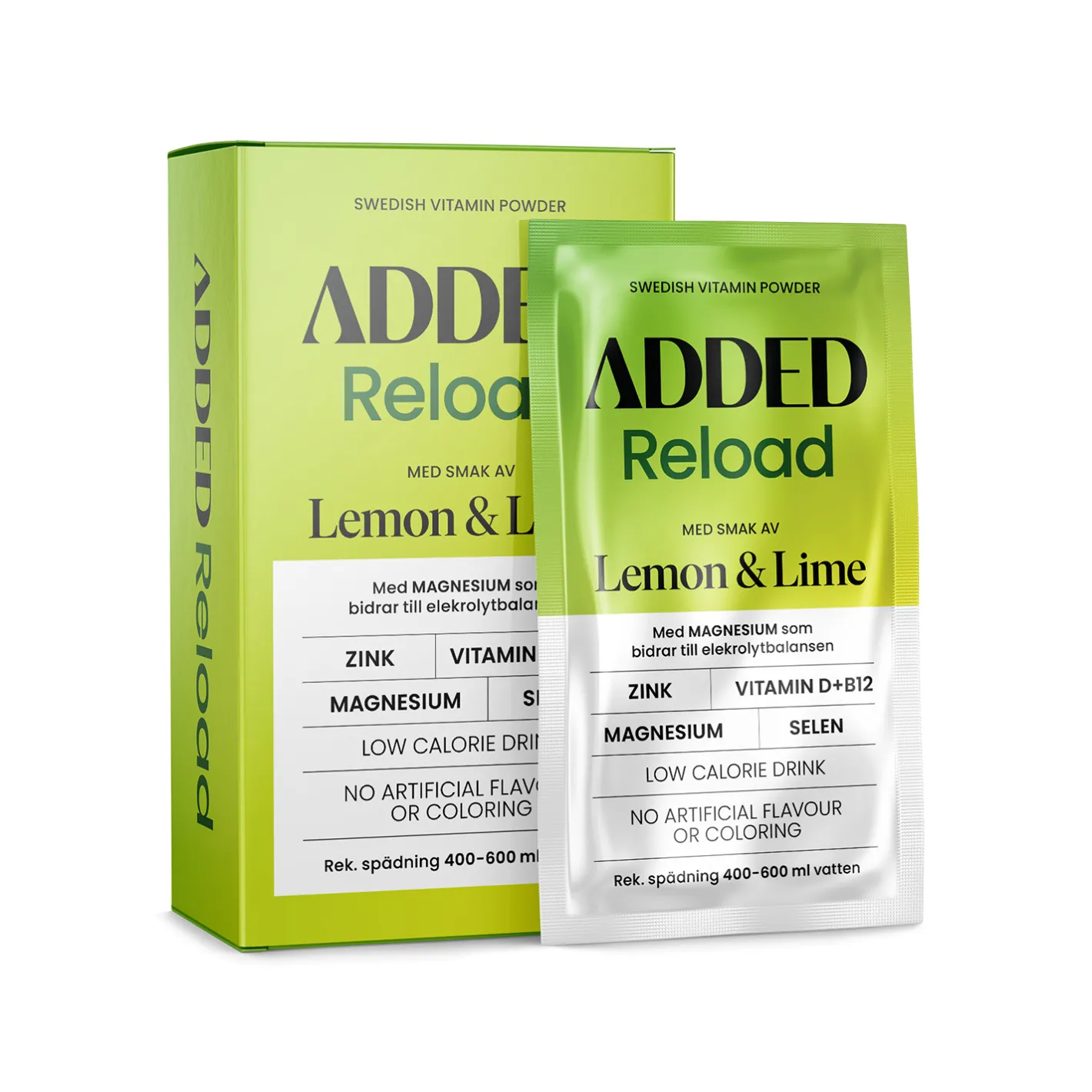Added Reload Lime&Lemon 10-pack Discount