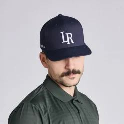 Local Rule RL Baseball Cap Blå Navy Clearance
