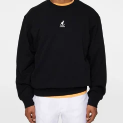 J.Lindeberg Roberto Crewneck JL x Kangol Svart Black Best