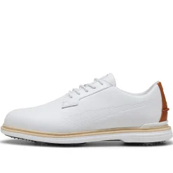 Puma Royale White-Leather Brown Clearance