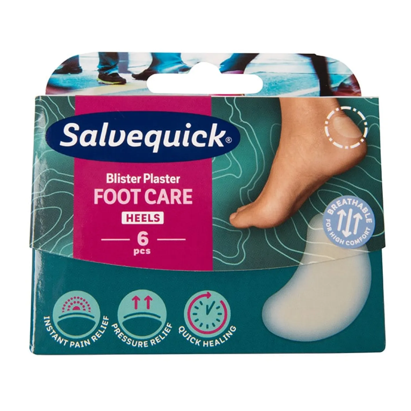 Övriga varumärken Salvequick Plaster Medium Hot