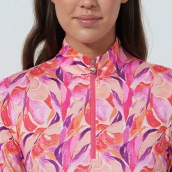 Daily Sports Sheermotion Ls Half Zip Artsy-Leaf Sale