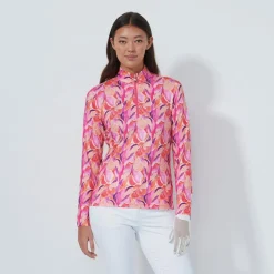 Daily Sports Sheermotion Ls Half Zip Artsy-Leaf Sale
