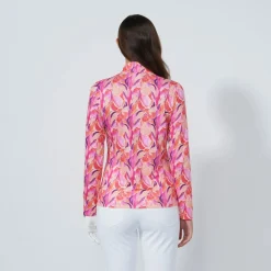 Daily Sports Sheermotion Ls Half Zip Artsy-Leaf Sale
