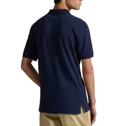 Ralph Lauren Short Sleeve Polo Performance Stretch Mesh Refined Navy Clearance