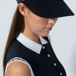 Daily Sports Sicaya Sl Polo Dress Svart Black Best