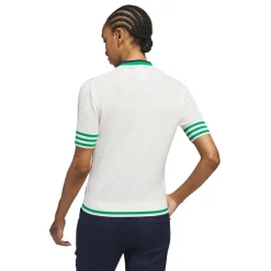 Adidas Golf Originals S Knit Polo W Cwhite Hot