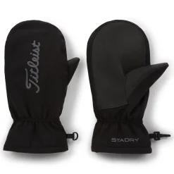 Titleist Stadry Cart Mitts - Black/Charcoal Black-Charcoal