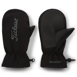 Titleist Stadry Cart Mitts - Black/Charcoal Black-Charcoal