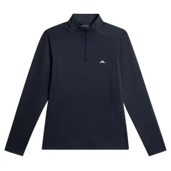 J.Lindeberg Steffi Quarter Zip Mid Layer Navy-Melange Sale