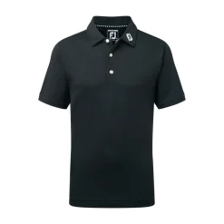 FootJoy Stretch Pique JR Svart