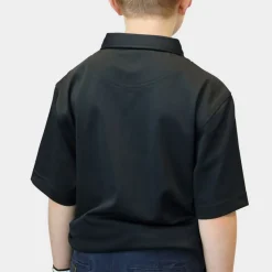 FootJoy Stretch Pique JR Svart