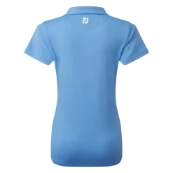FootJoy Stretch Pique Solid Light-Blue Hot