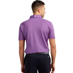FootJoy Stretch Pique Solid Purple Outlet