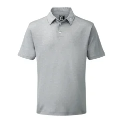 FootJoy Stretch Pique Solid Heather Grey Discount