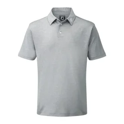 FootJoy Stretch Pique Solid Heather Grey Discount