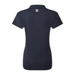 FootJoy Stretch Pique Solid Blå Navy Best