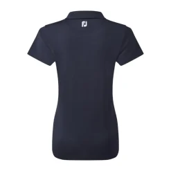 FootJoy Stretch Pique Solid Blå Navy Best