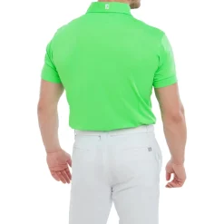 FootJoy Stretch Pique Solid Grön Green Sale