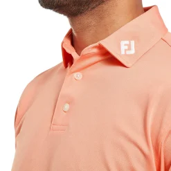 FootJoy Stretch Pique Solid Grön Papaya