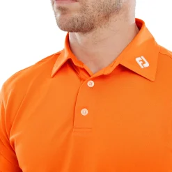 FootJoy Stretch Pique Solid Orange Online