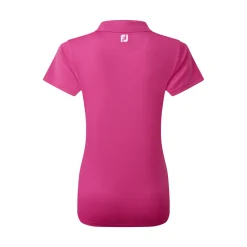 FootJoy Stretch Pique Solid Rosa Rosa (Hot Pink) Online