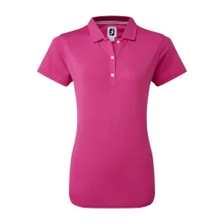 FootJoy Stretch Pique Solid Rosa Rosa (Hot Pink) Online