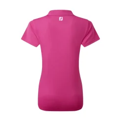 FootJoy Stretch Pique Solid Rosa Rosa (Hot Pink) Online
