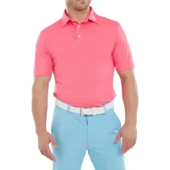 FootJoy Stretch Pique Solid Rosa Watermelon Best