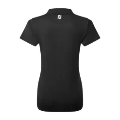 FootJoy Stretch Pique Solid Svart New