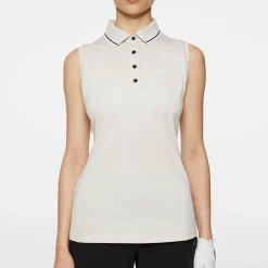 J.Lindeberg Swing Sleeveless Top Moonbeam Outlet