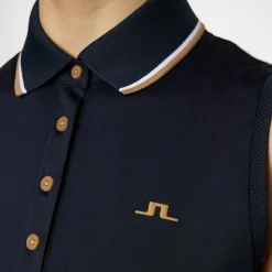 J.Lindeberg Swing Sleeveless Top Blå JL Navy Clearance