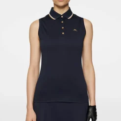 J.Lindeberg Swing Sleeveless Top Blå JL Navy Clearance