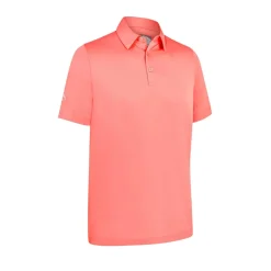 Callaway Swingtech Solid Polo Strawberry-Pink New