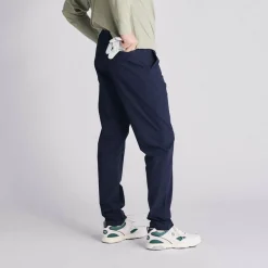 Local Rule Tapered Lightweight Tech Pants Blå Navy Discount
