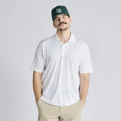 Local Rule Tech Polo Optic White New