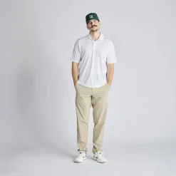 Local Rule Tech Polo Optic White New