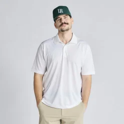 Local Rule Tech Polo Optic White New